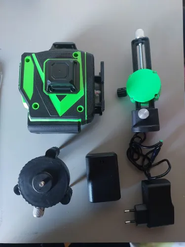 Nivel A Laser Verde Profissional Autonivelante Completo Na Maleta