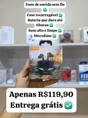 Fone Sem Fio - Entrega Grátis