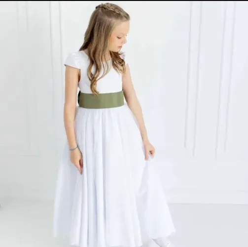 Vestido daminha, florista, eucaristia 