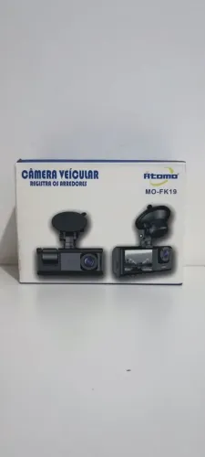 Câmera Veicular com 3 lentes