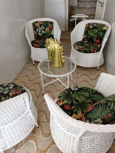 Lindo jogo de área e terraço.