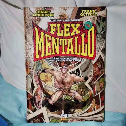 HQ Flex Mentallo Edição De Luxo - Grant Morrison e Frank Quitely - Panini