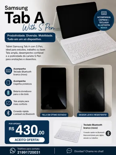 Tablet TAB A With S Pen samsung