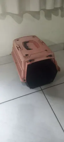 Caixa de transporte pet sem a porta, ideal para toca/casinha