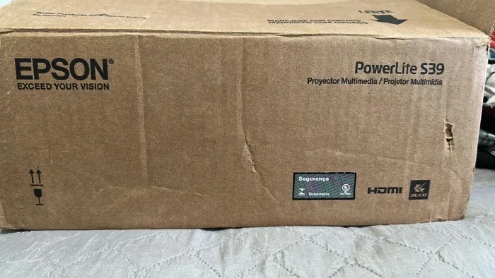 Projetor epson powerlite s39 projector