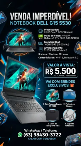 Notebook Dell G15