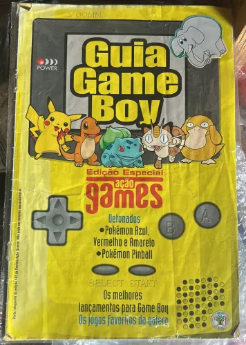 Revista Guia Gameboy - Pokémon