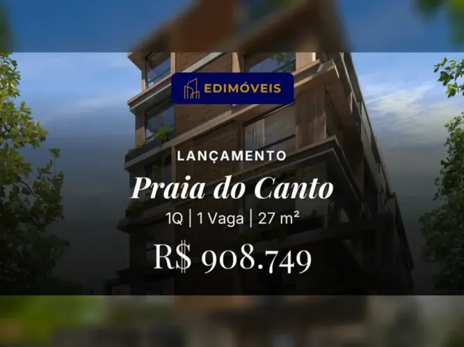 Oportunidade única: Studio Garden na Praia do Canto, ideal para locação!