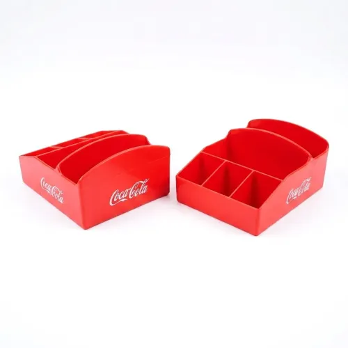 Kit 5 Porta Guardanapo Sachê Galheteiro De Mesa E Balcão Coca Cola