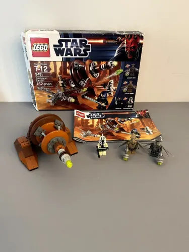 Lego Star Wars 9491 - Geonosian Cannon - INCOMPLETO