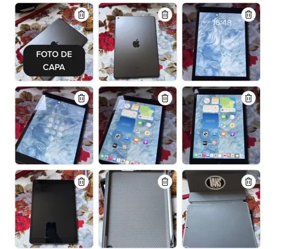 Apple iPad Wifi 9th Geração Cinza Espacial A2602 64gb 10.2