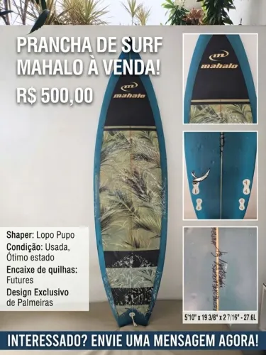 Vende-se Prancha de Surf