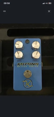 PROMOÇÃO!! PEDAL DE GUITARRA KEELEY KATANA BLUES DRIVE USA