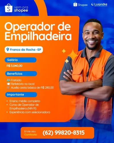 Operador de Empilhadeira