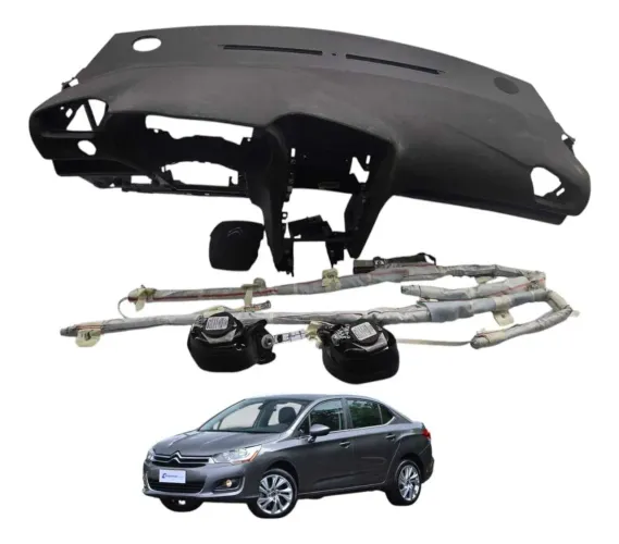 Kit Airbag C4 Lounge 2015 Start Preto