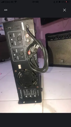 Amplificador de potência ll áudio pro 3000 plus