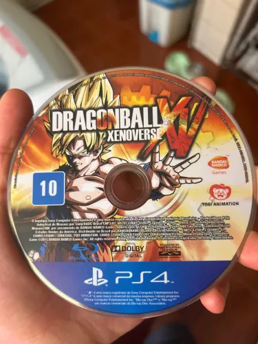 Jogo de ps 4 dragonboll xv só não tem a caixa