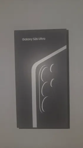 Samsung galaxy s26 ultra 1 Tb novo na caixa com 2 anos de garantia 