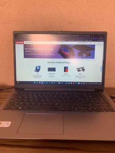 Notebook Lenovo IdeaPad 3-15ITL6 11 Geração 4 Gb RAM SSD rápido de 256 GB TELA15.6 FHD