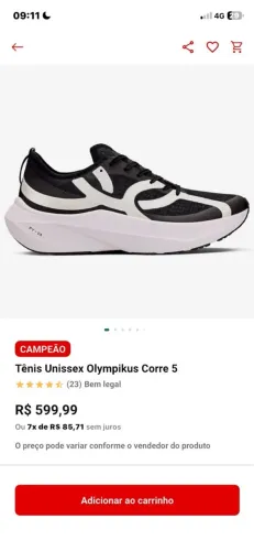 Tênis olympikus ( original ) sem uso
