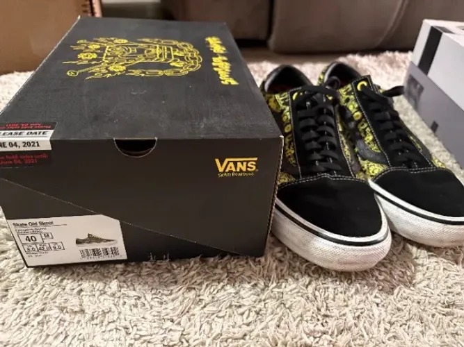 Tênis Vans x Bob Esponja Gigliotti Skate Old Skool - Tam 40