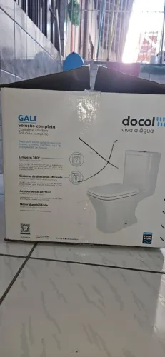 Vaso sanitário Docol com assento