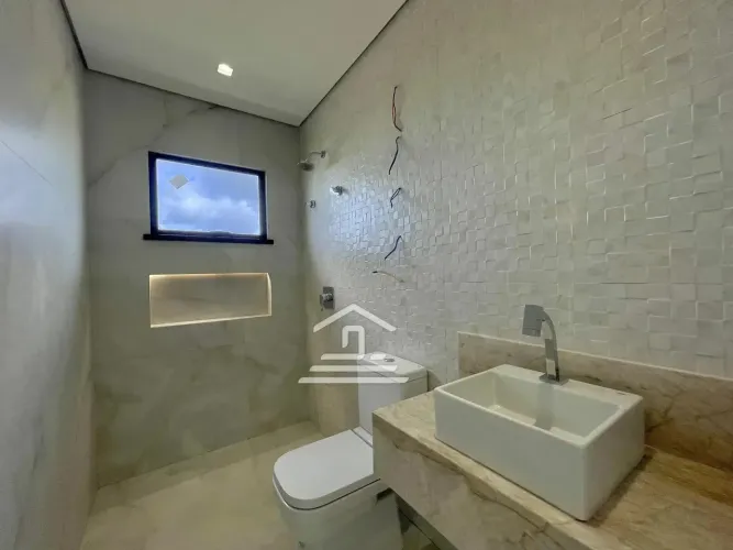 Casa em Condomínio (Cidade Alpha Terras 4) 244m² no Eusébio, Deck Molhado / 04 quartos - T