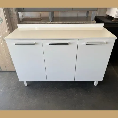 Balcão de cozinha com tampo reto - entrego