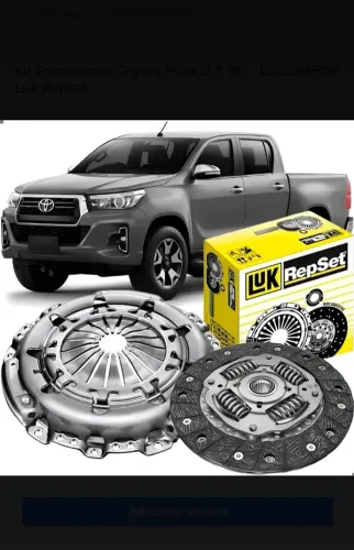 Kit embreagem Toyota hilux