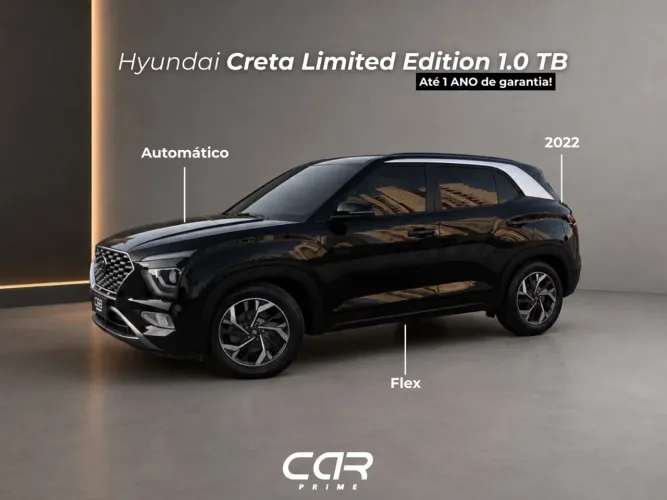 Hyundai Creta Limited 1.0 TB 12V Flex AUT 2022