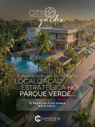 Lote em condomínio fechado em Belém - City Garden, a partir de 168 m2