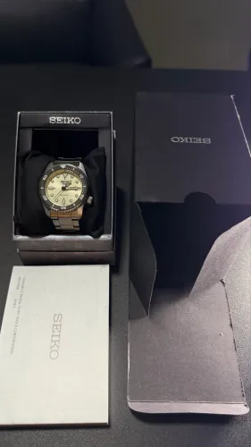 Seiko 5 sport reduced. Full set (caixa, contra caixa, manual, documentos, completo)