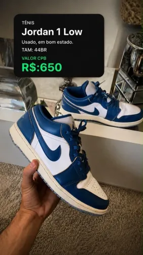 Tênis Nike Jordan 1 Low 