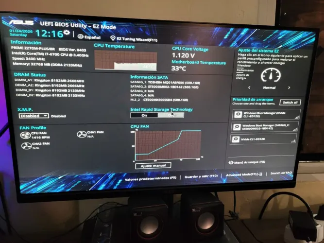 Pc Gamer Completo I7 32Gb Ram 8Gb Video