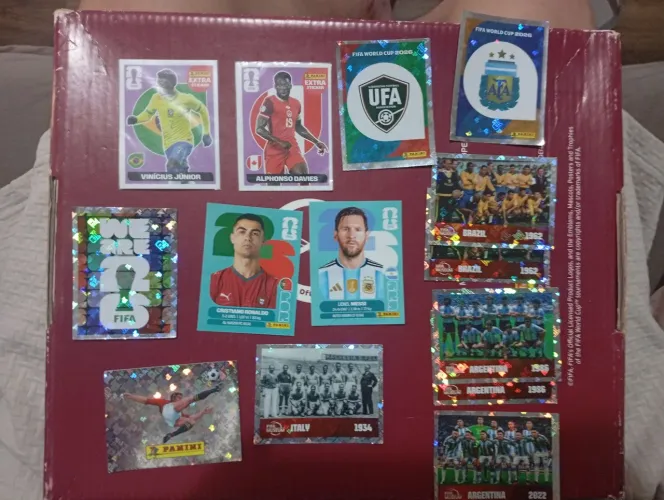 Kit figurinhas copa 2026