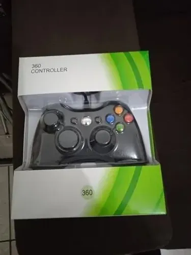 Controle Xbox 360 com Fio para X360/PC X Cloud Novo