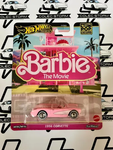 1956 Corvette Barbie - Hot Wheels Premium
