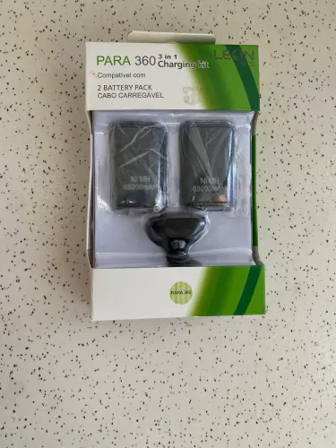 Bateria controle Xbox 360 