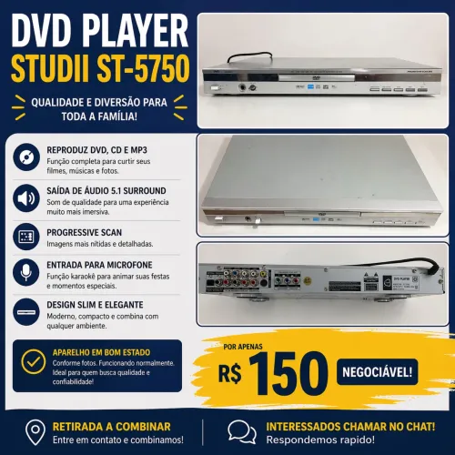 DVD PLAYER STUDII ST-5750