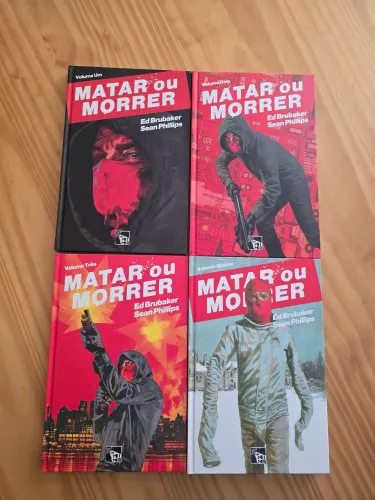 HQ Matar ou Morrer Completa 4 Volumes