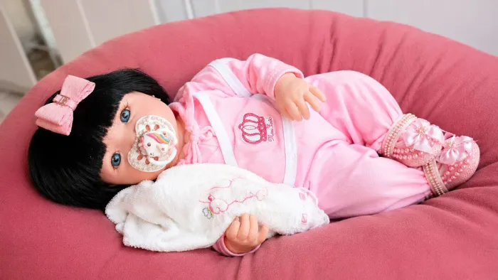 Boneca reborn menina 50cm