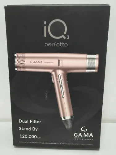 Secador Gama iQ3 perfetto Rose Gold. NOVO LACRADO!!!
