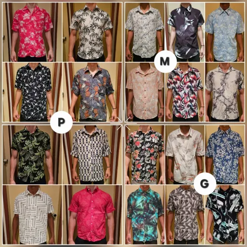 Camisas Estampadas P M G GG