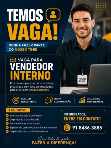 VAGA DE EMPREGO