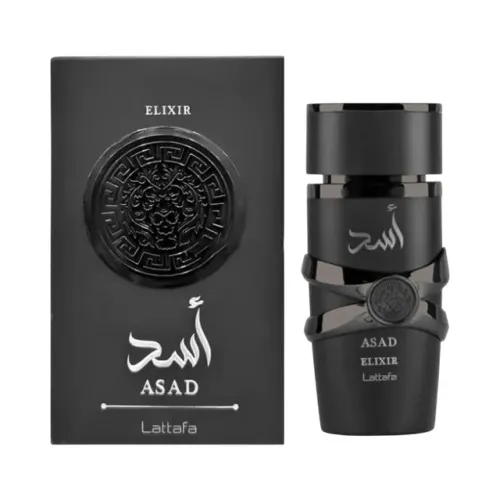 ? Perfume Árabe Asad Elixir Lattafa 100ml Original | Alta Fixação