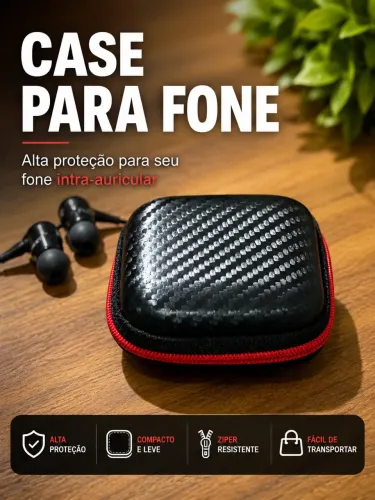 CAIXINHA / CASE PARA FONE INTRA-AURICULAR