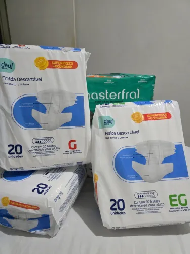 Fraldas Geriátricas todos os tamanhos!