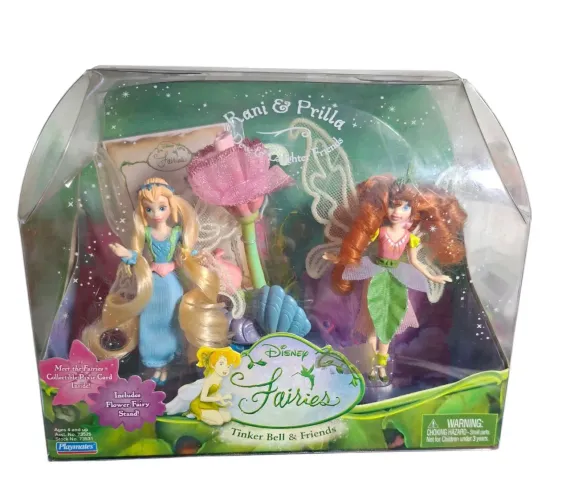 Tinker Bell Sininho - Rani e Prilla Playmates