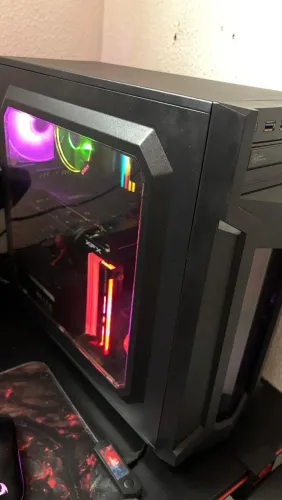 PC Gamer Full RGB Ryzen 5 3600 + RX 6650 XT | 32GB RAM RGB | 1.5 TB SSD |Com Garantia!