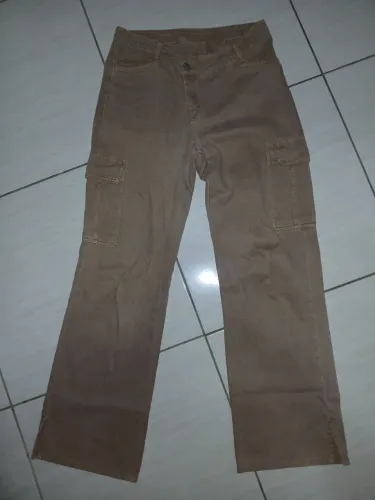 Calça Cargo - Caqui